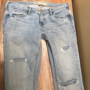 Juniors Hollister distressed jeans size 3L